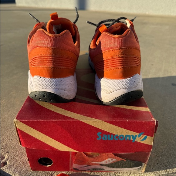 Saucony Grid 9,000 Black & Orange Mens Shoes main image 6